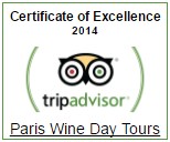 TripAdvisor 2014 Certificate of excellence