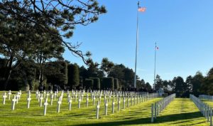 Normandy tour American cemetry Omaha Beach WWII World War II