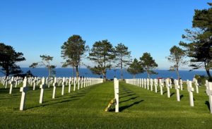 Normandy tour American cemetry Omaha Beach WWII World War II