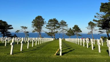 Normandy tour American cemetry Omaha Beach WWII World War II